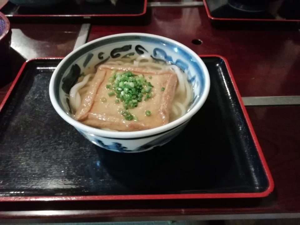うどん本陣山田家　きつねうどん