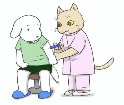 インフルエンザの予防接種