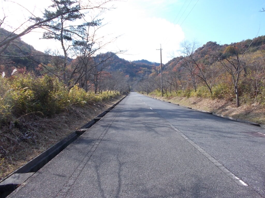 11:51 古法華寺への進入路です。