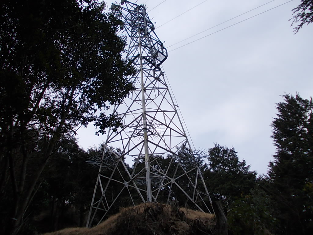 10:25 少し登ると、鉄塔No.9に出ます。
