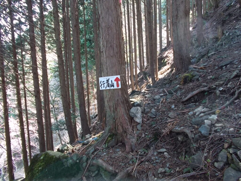 11：08　上向きの案内。どれだけ厳しい？