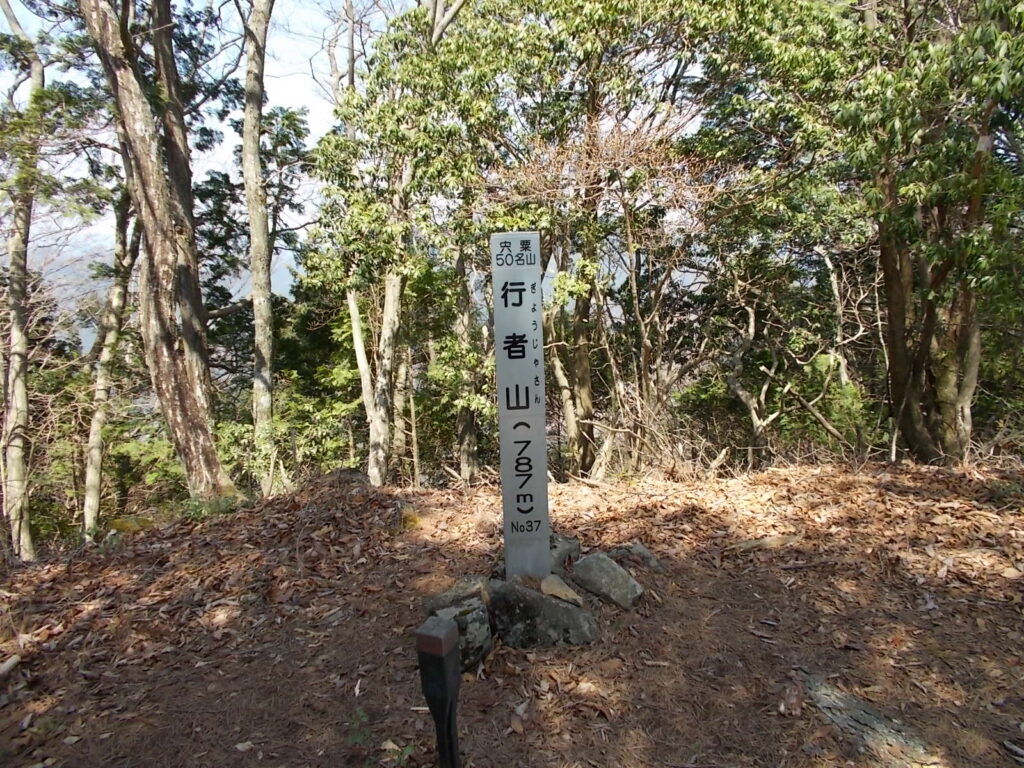 11：31　こちらが山頂です。ここで昼食にしました。