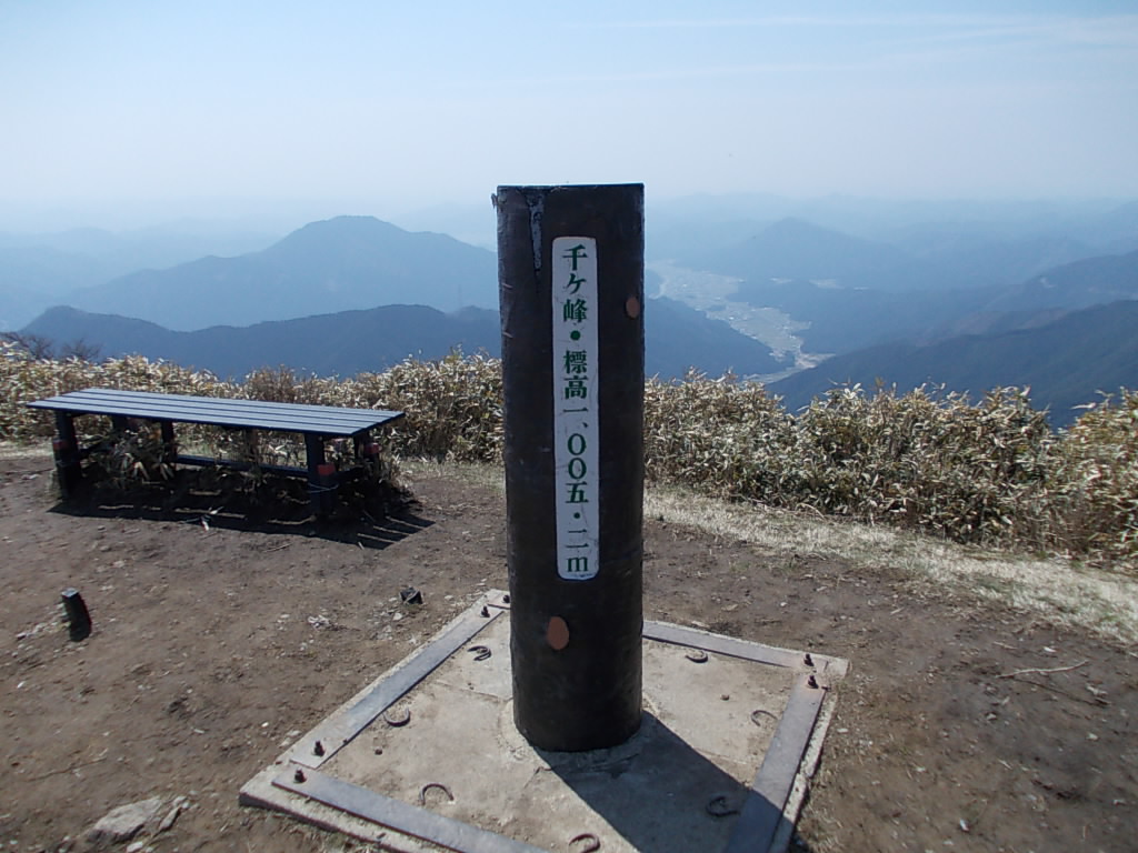 10:34 山頂に着きました。