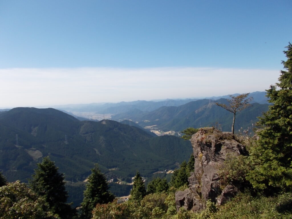 10:23 この辺りから見える景色。