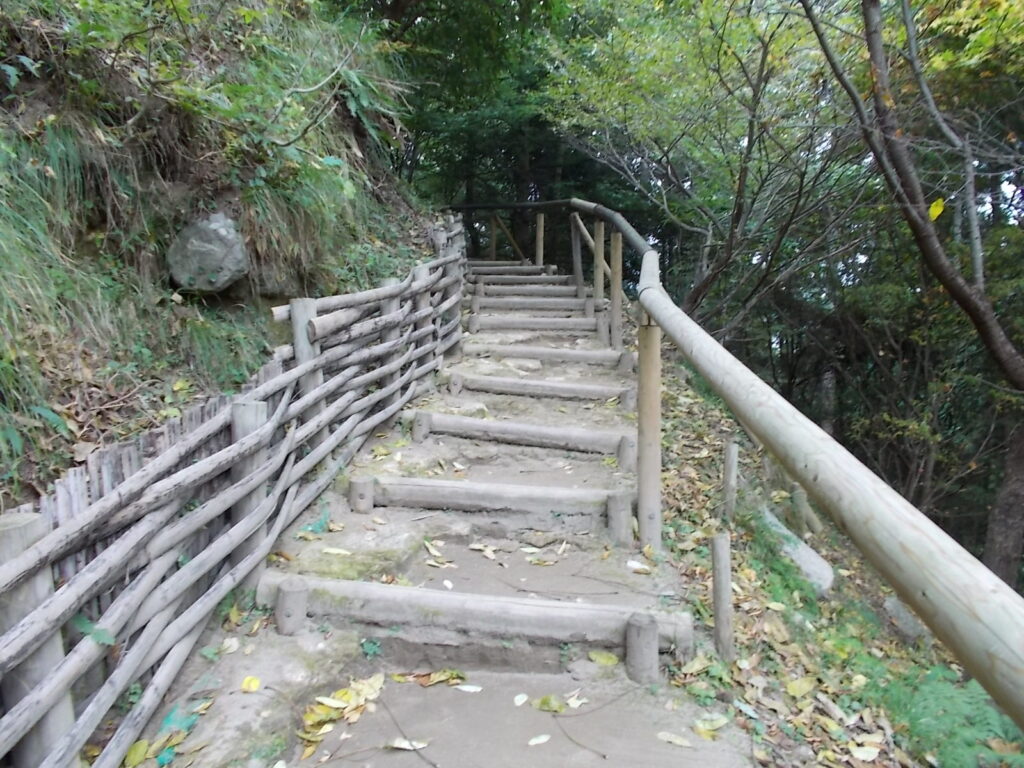 11：29　ほとんど階段です。