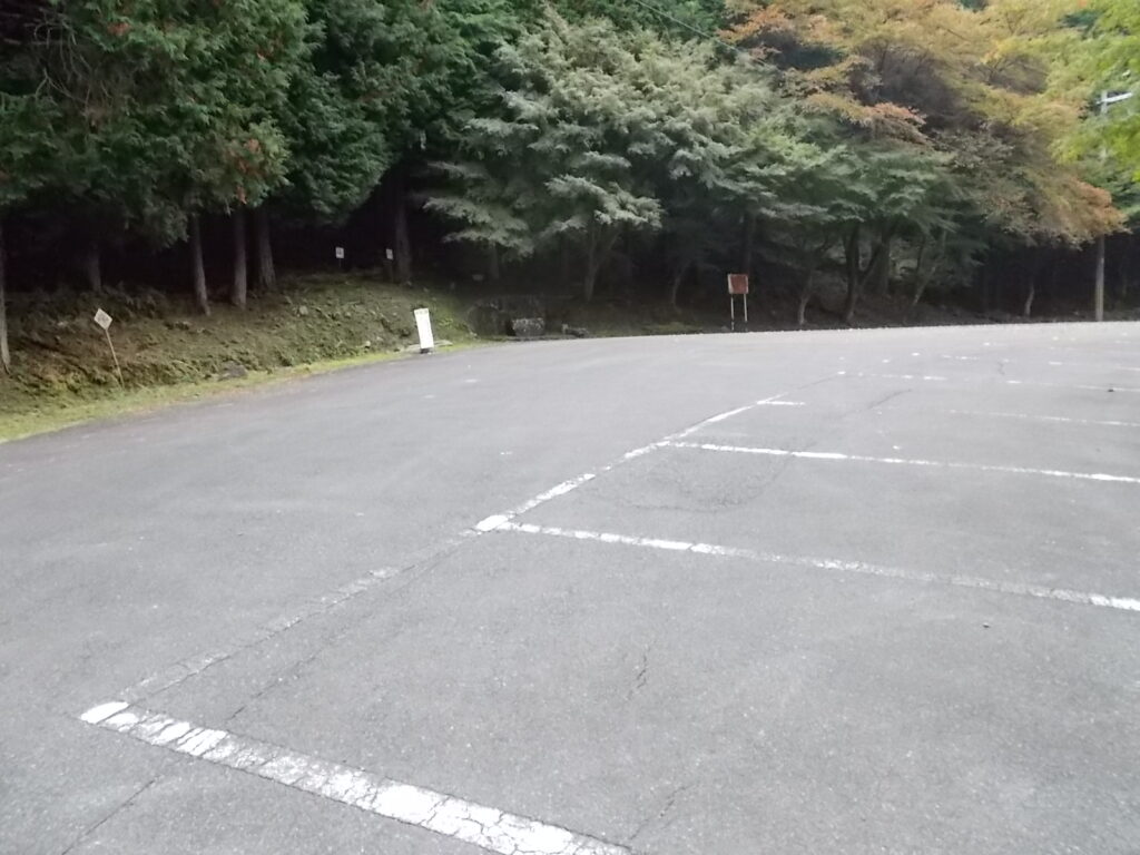 11：54　駐車場に戻ってきました。