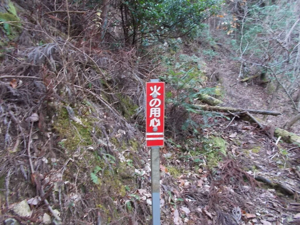 11：01　ここから登っていきます。