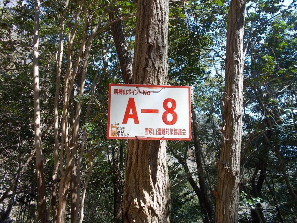 12:24 A-8につきました。安全対策は以前より格段に良くなっていますね。3キャリアの受信状況の案内もあります。設置された方々には感謝します。