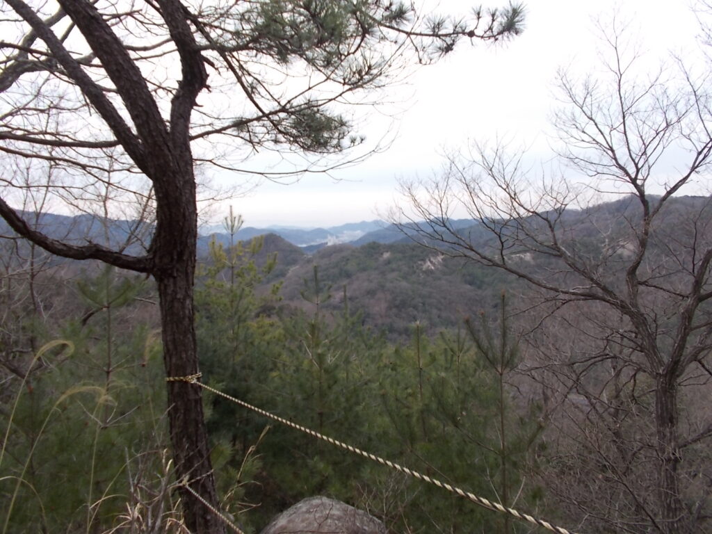 11：03　登り切った所からの眺め