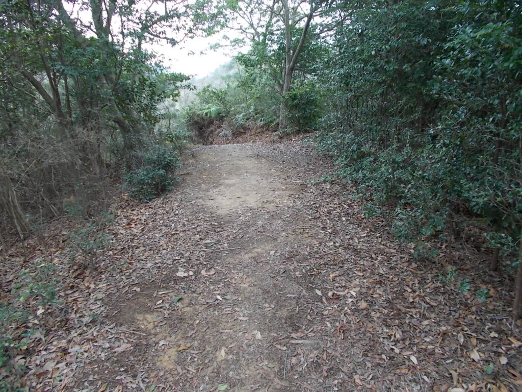 11：08　すぐに急な上りになります。