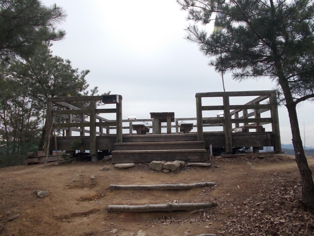 11：14　展望広場に着きました。