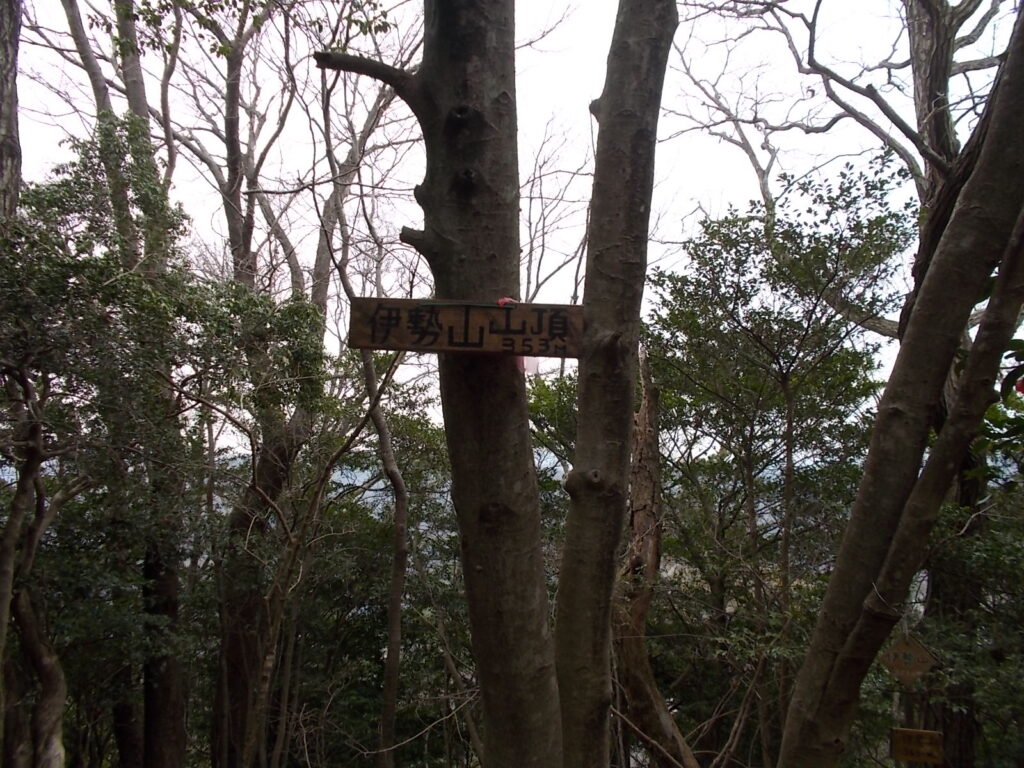 12：28　東尾根から下山します。