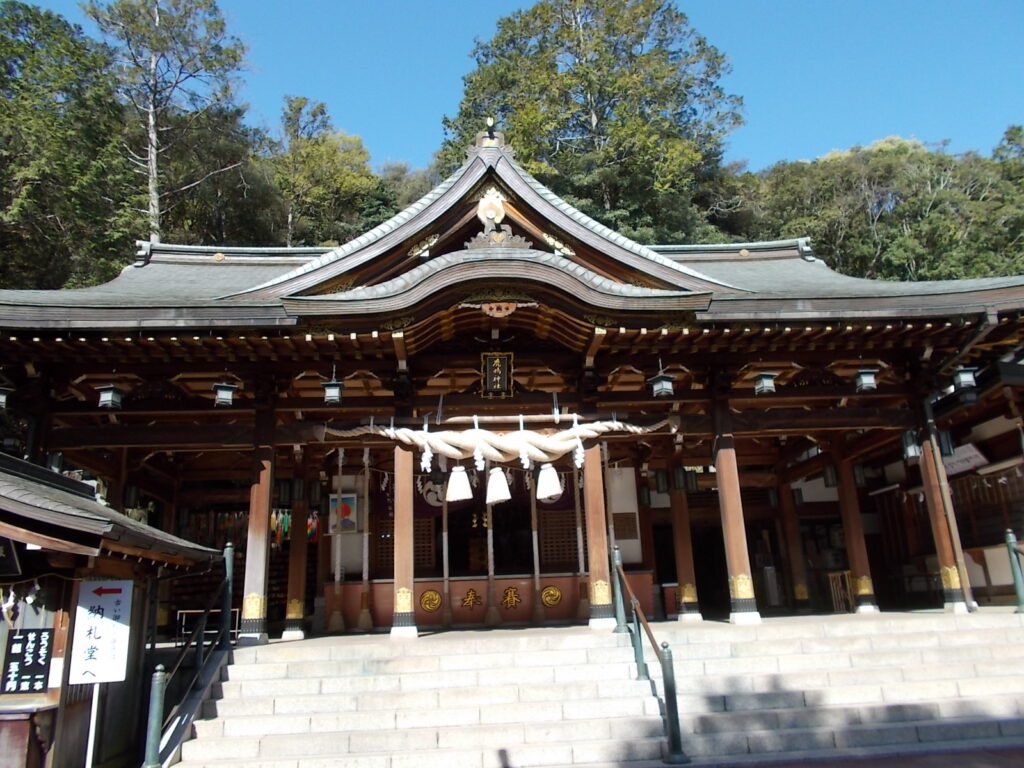 8：50　鹿島神社本殿
