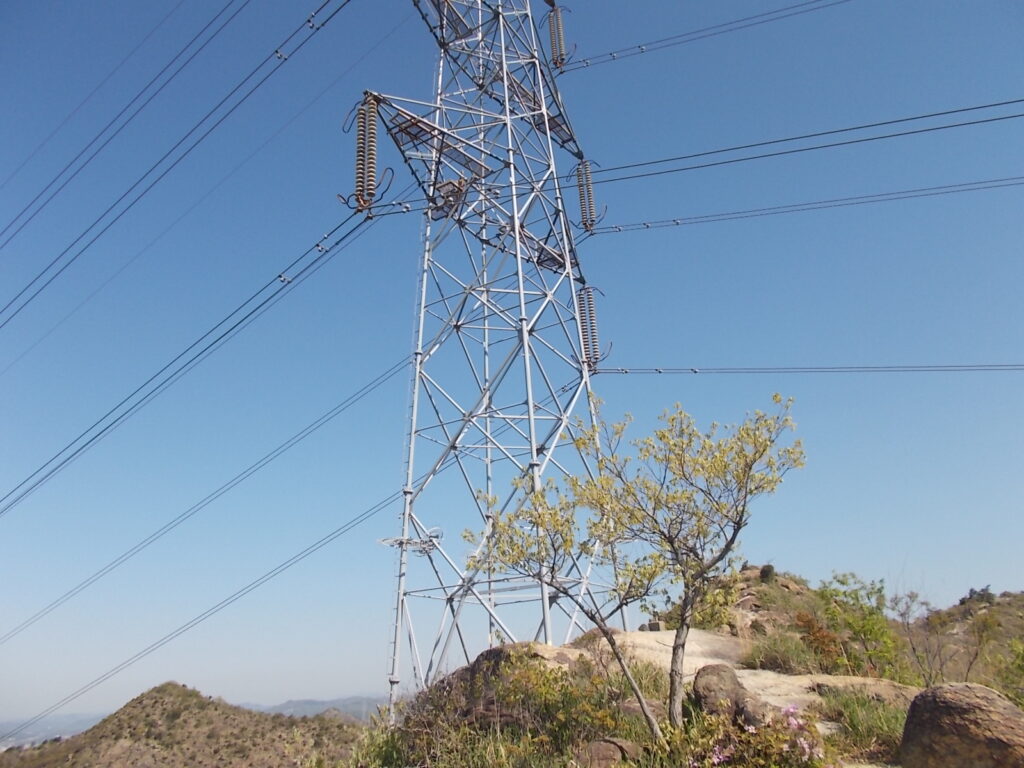 9：05　鉄塔に着きました。