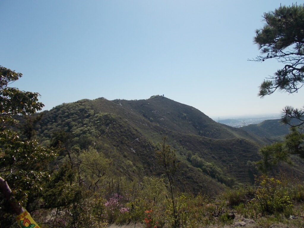 9：29　ここから見える高御位山