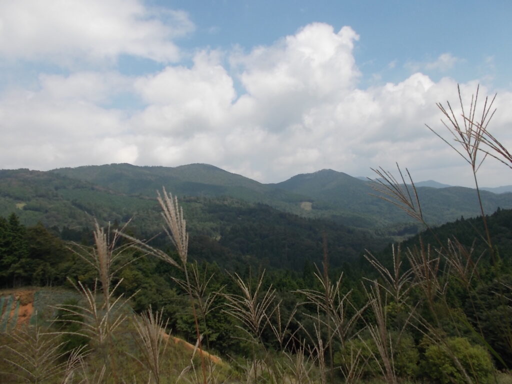 12：26　斜面を登ったところから見た景色