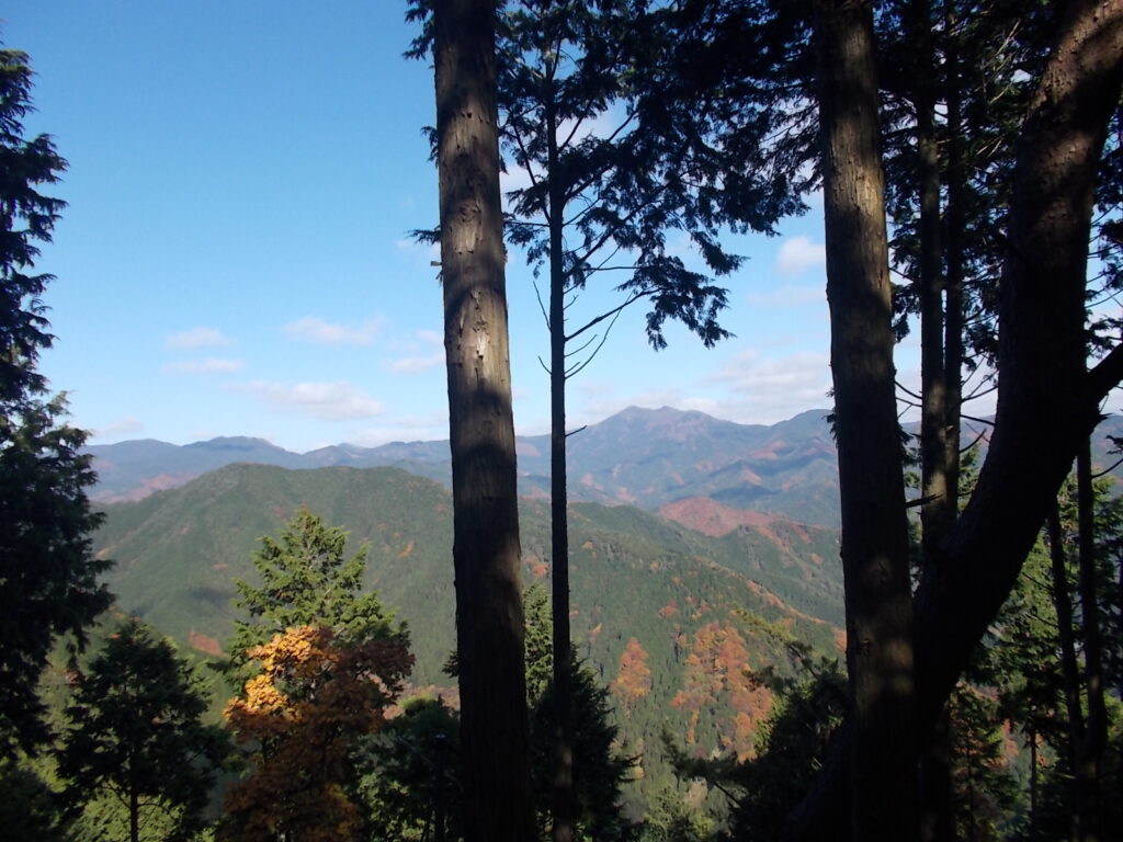 11：53　三室山方面です。