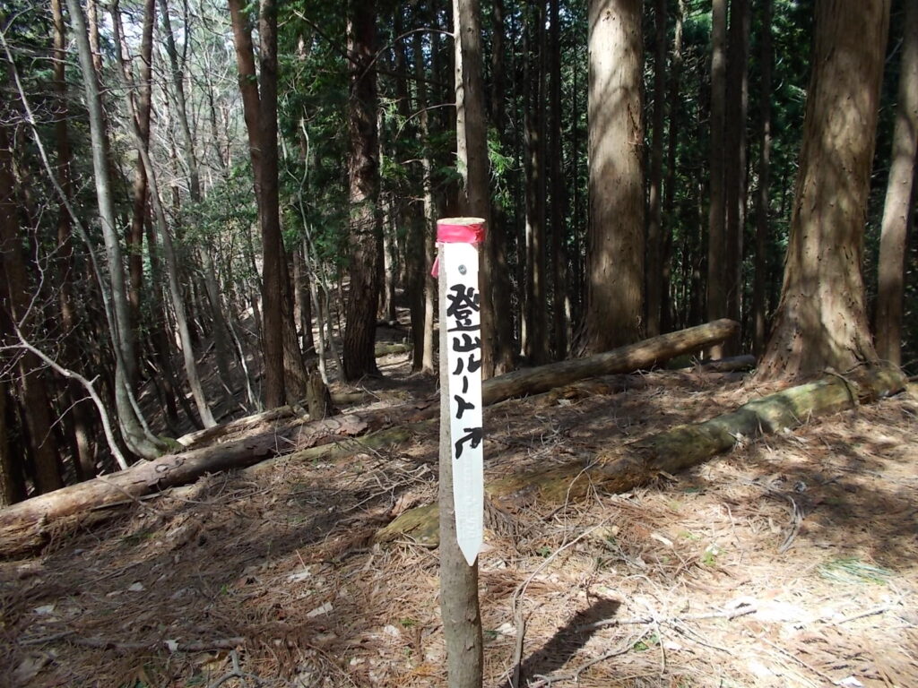 10:47 登山ルートの案内