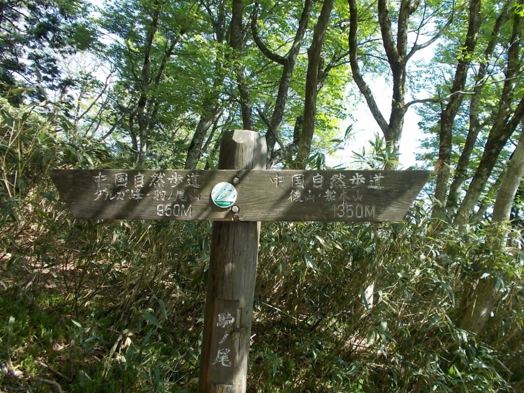 10：32　後山・船木山まで1350ｍって、どっちやねん。