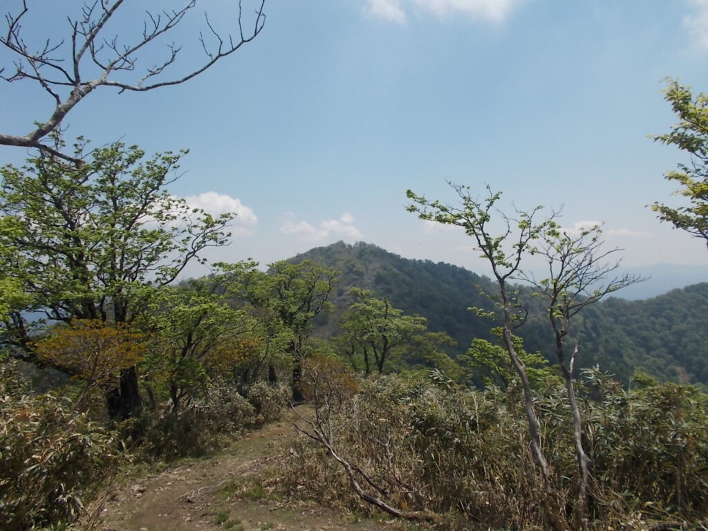 11：09　後山を目指します。