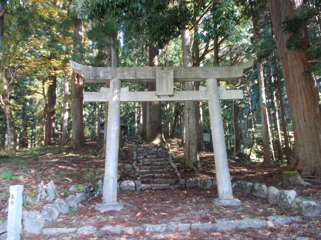 10：26　鳥居をくぐります