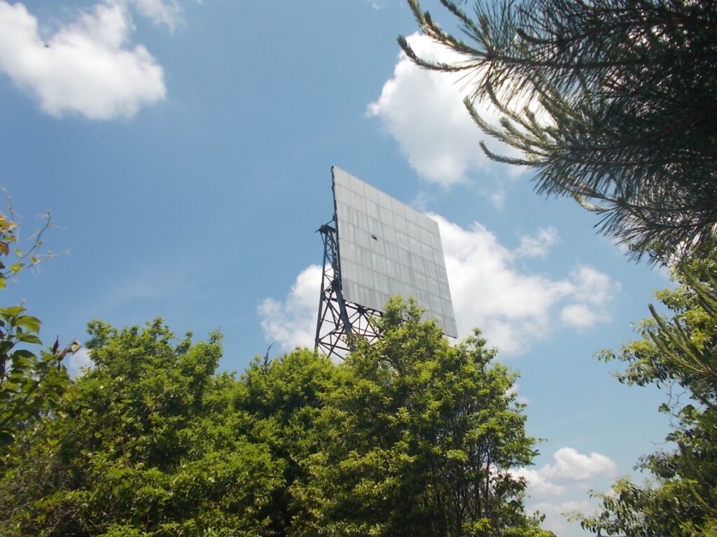 11：04　反射板に着きました。