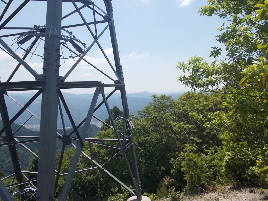 11：05　反射板からの眺め。