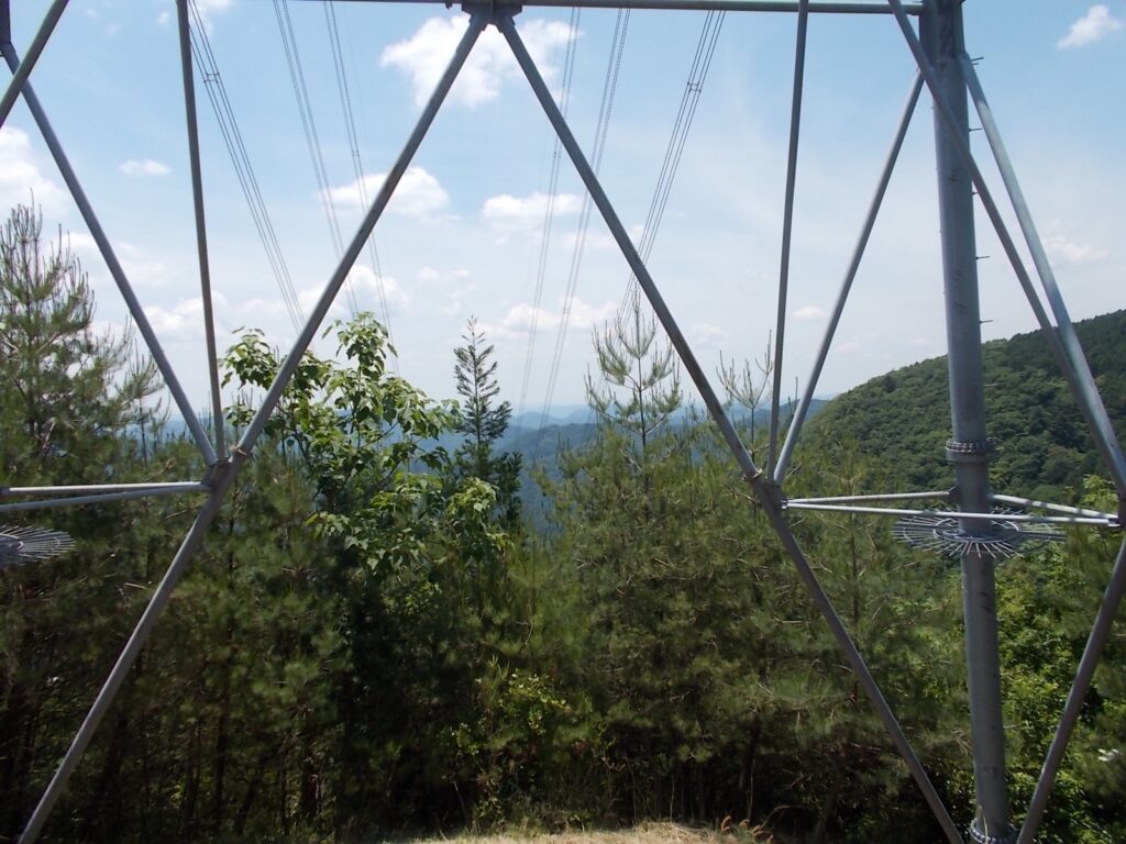 12：29　鉄塔からの眺め。