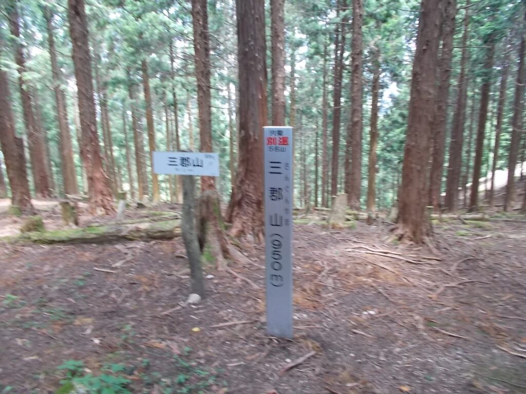 11：39　山頂に戻り、下山します。