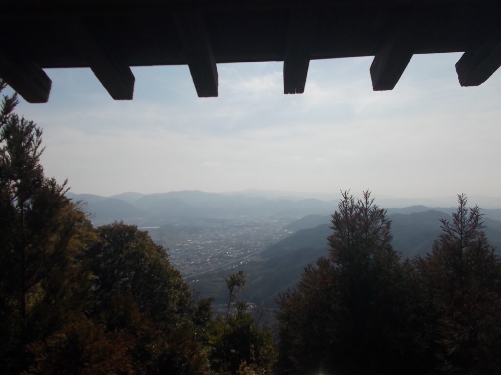 13：35　ここから見える景色。