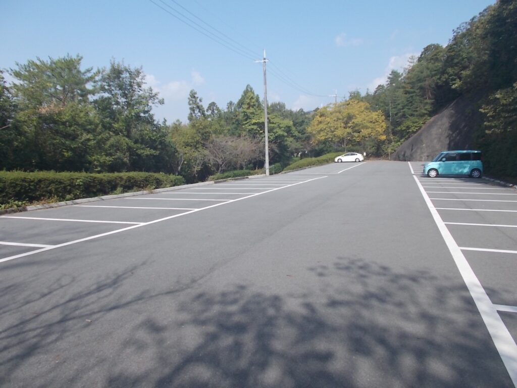 12:20 駐車場に着きました。