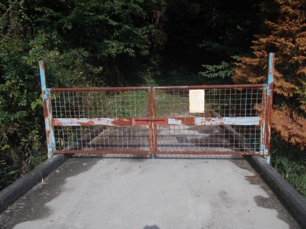 13:40 登山口へ戻ってきました。