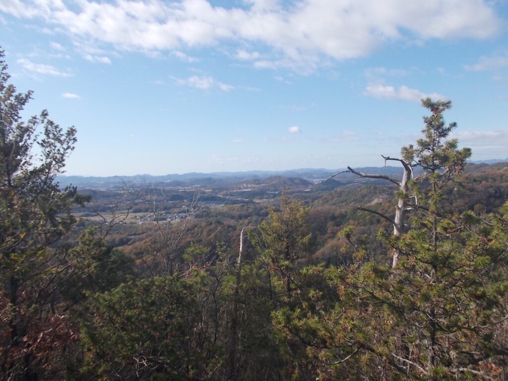 11：35　ここからは見晴らしのいい場所がいくつか出てきます。
