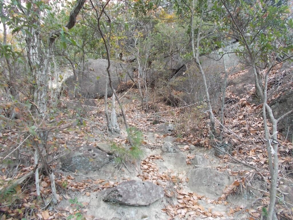 12：04　山頂手前の様子