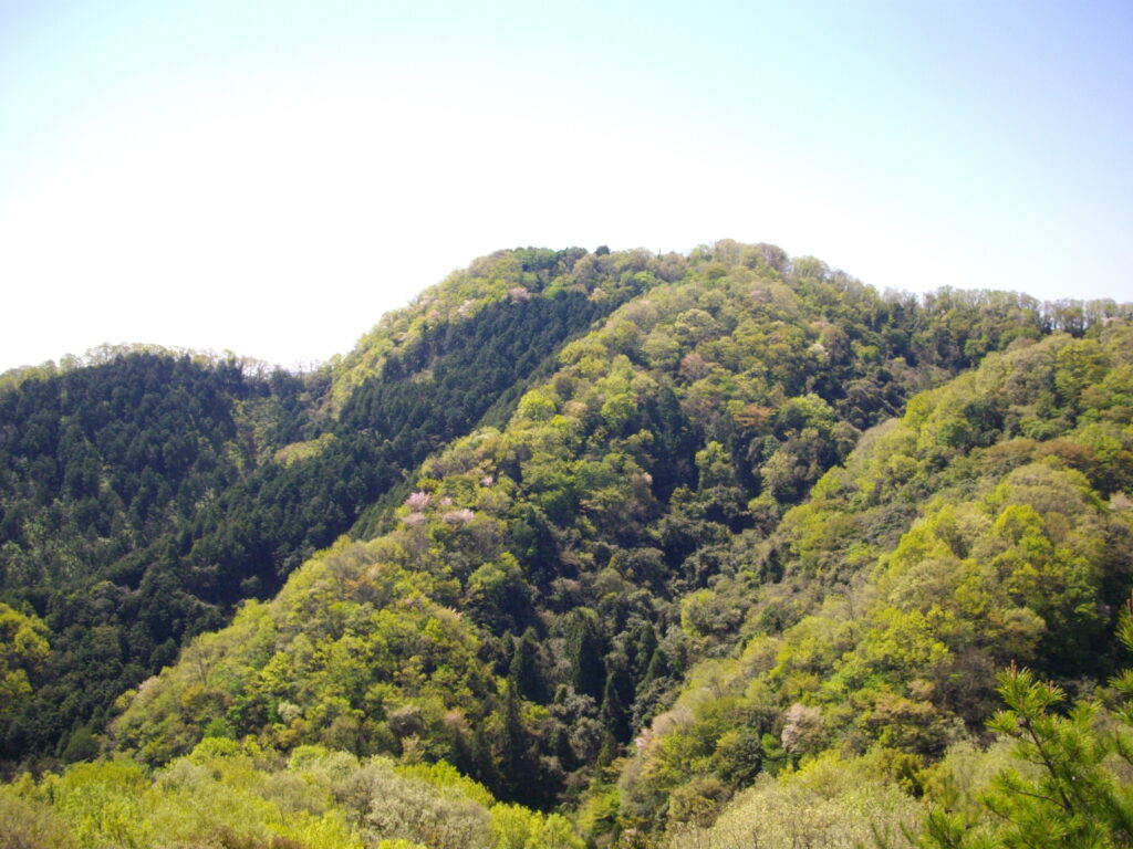 10：34　ここから見える景色です。なかなか気持ちがいいところです。