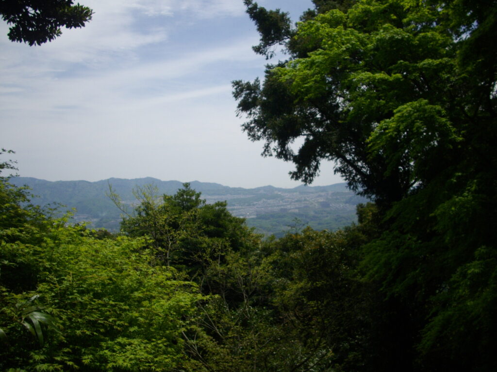 11：04　唯一開けている方向に見える景色です。どの方向なんでしょうか。