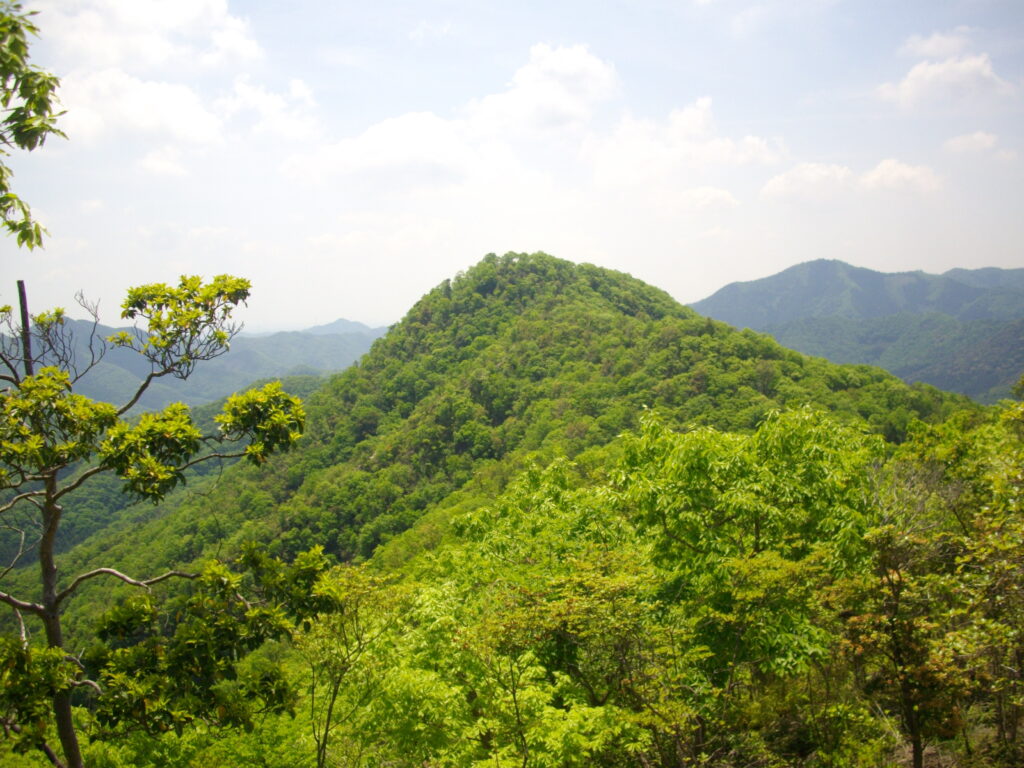11:22 黒木山は、直ぐ目の前に見えますが、手前に一つピークがあります。