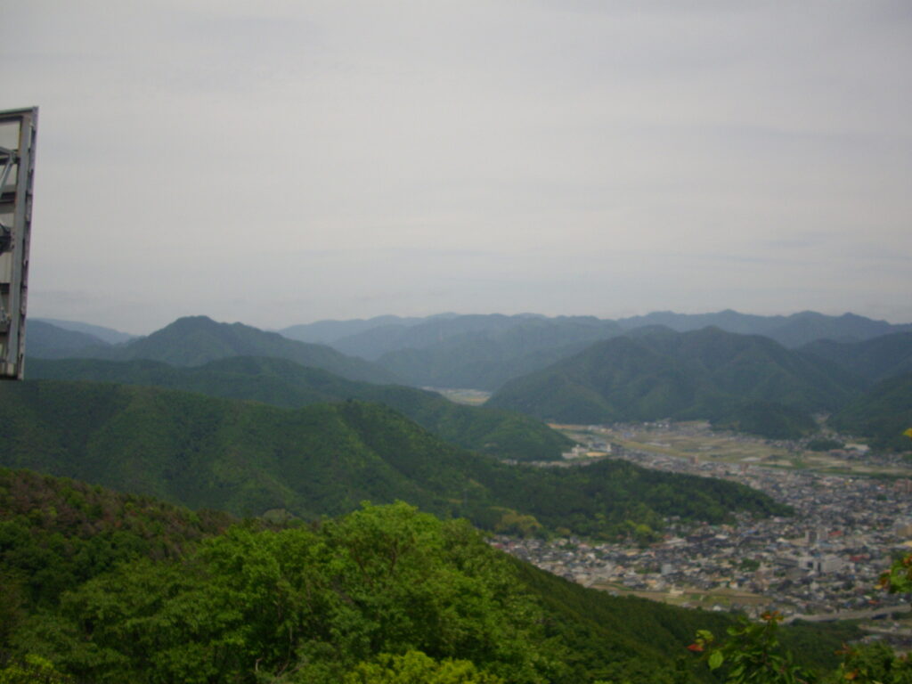 12：33　展望台からの眺めです。