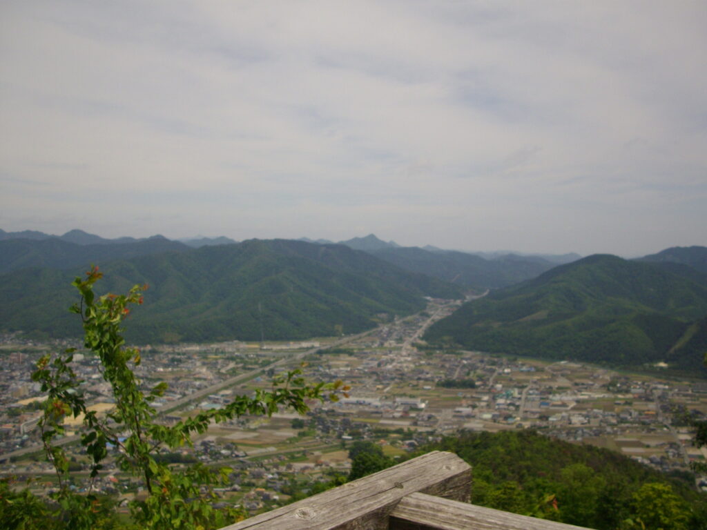 12：33　展望台からの眺めです。