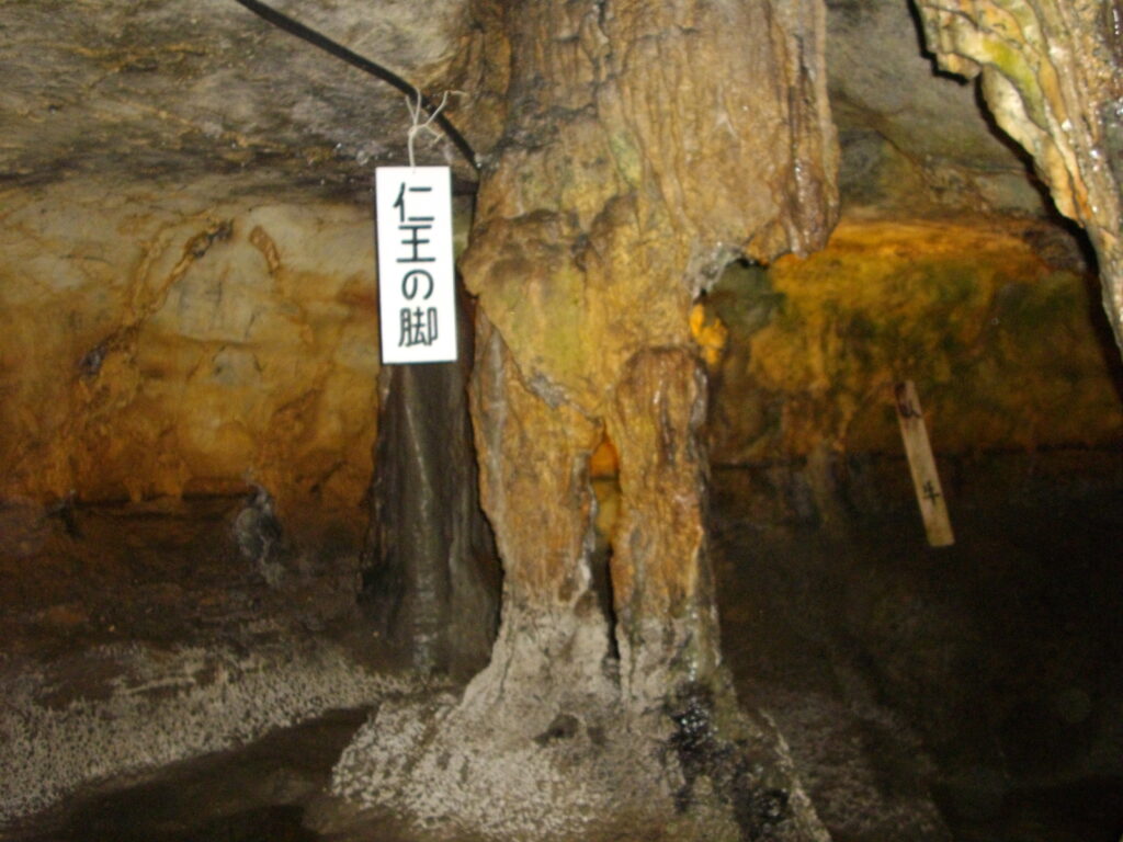 仁王の脚です。