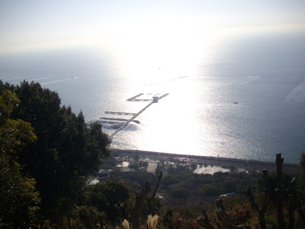 9：31　展望台から見える景色です。