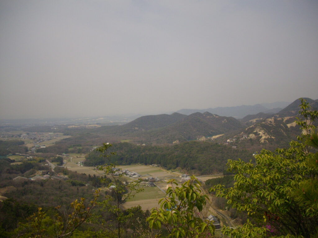 10：16　ここから見える景色です。