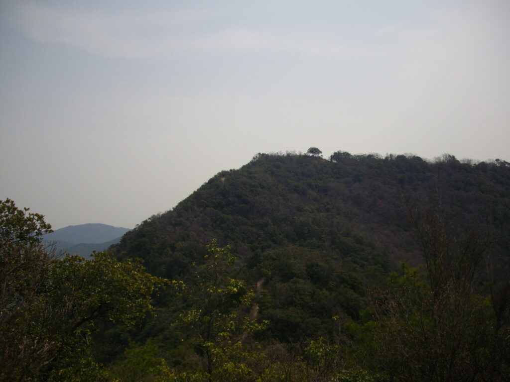 10：37山頂がはっきりと見えるようになってきました。