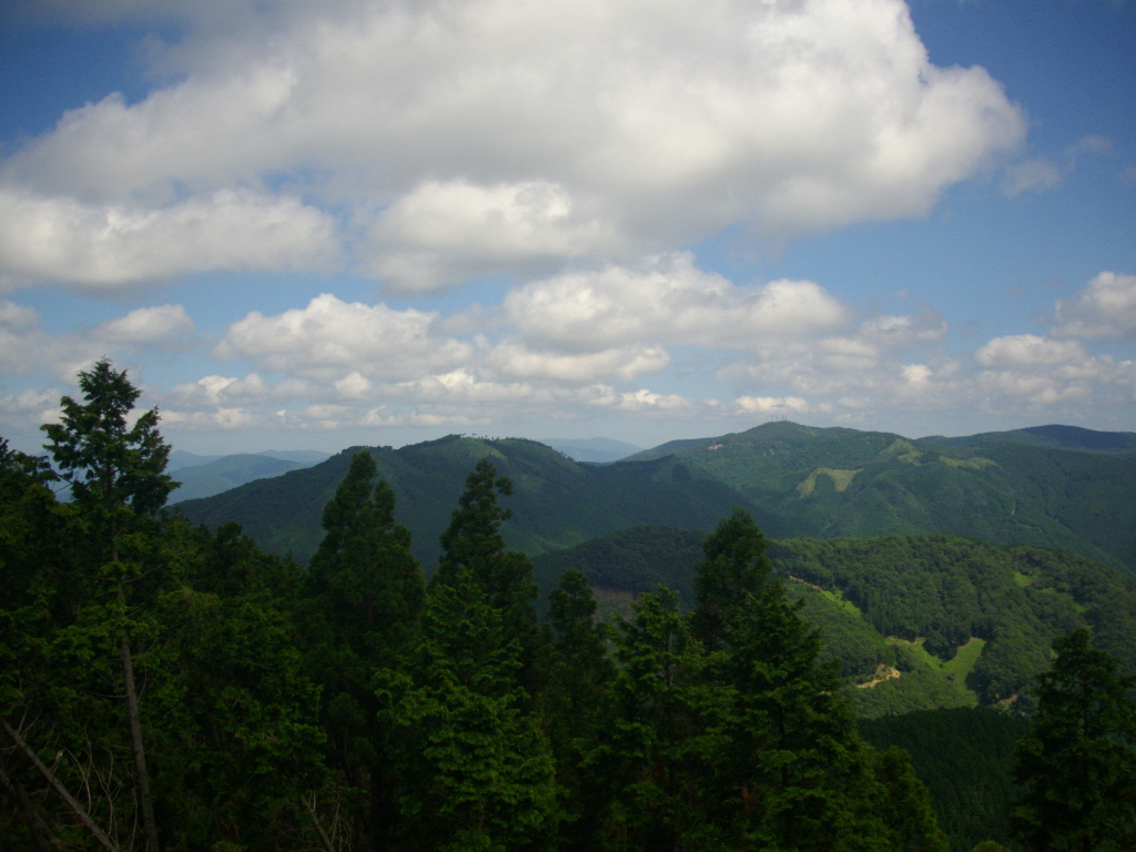 11:19 山頂からの眺め
