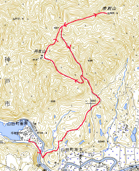 丹生山（たんじょうさん）＋帝釈山