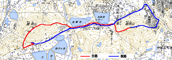 雄岡山・雌岡山