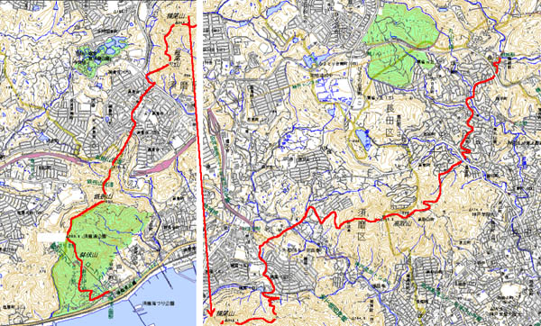 横尾山、高取山