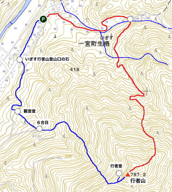 行者山（ぎょうじゃさん）