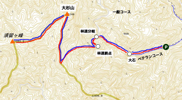 須留ヶ峰(するがみね)