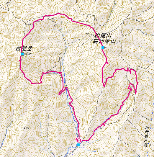 白髪岳 + 松尾山